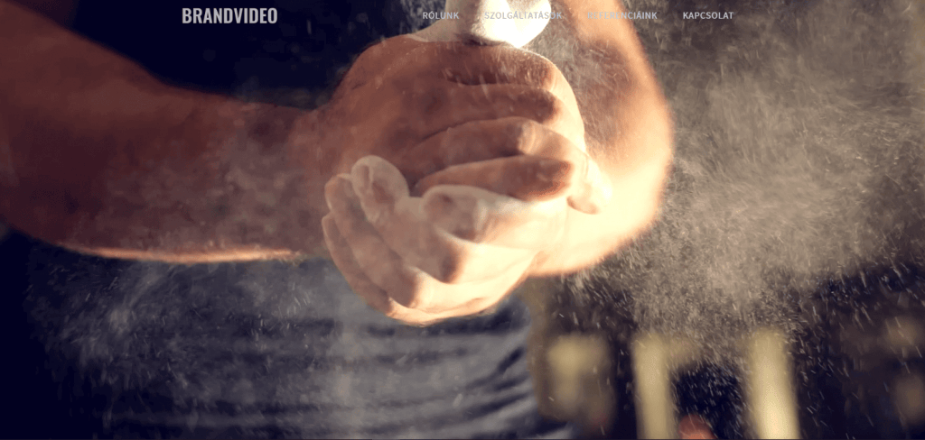 Brandvideo website development