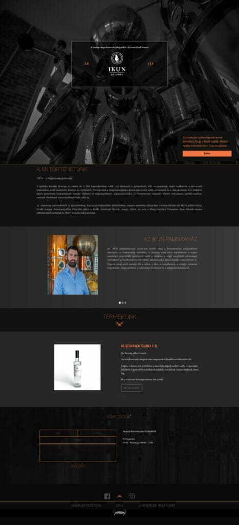 IKUN WebShop development