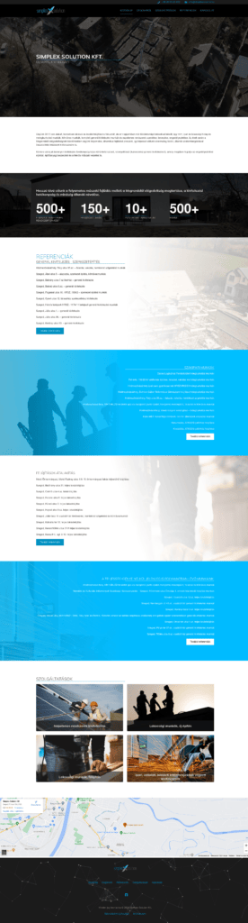 Simplex Solution Ltd. - Website development
