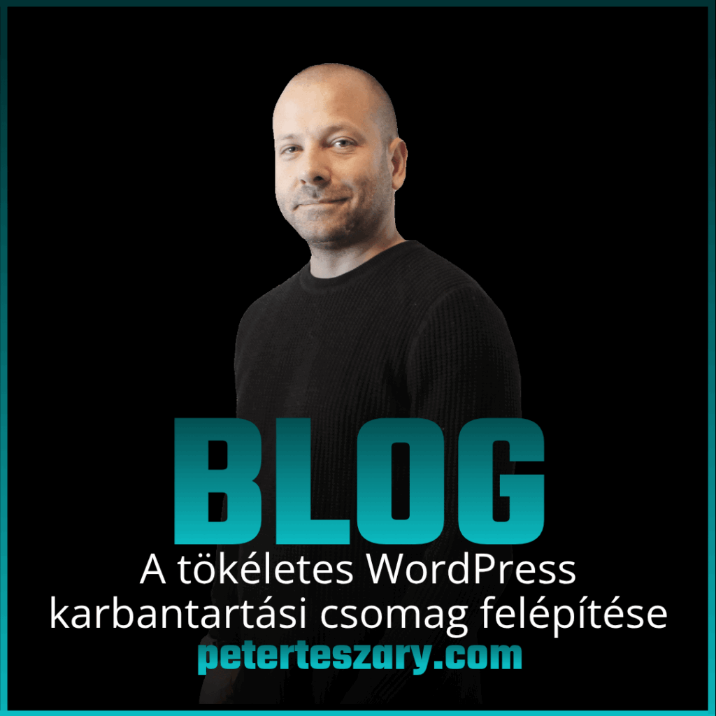 A tökéletes WordPress karbantartási csomag felépítése