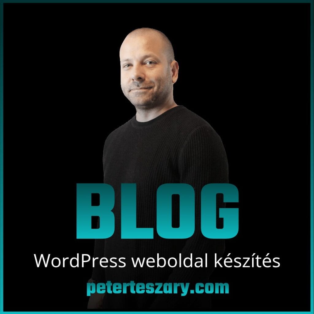 WordPress weboldal készítés